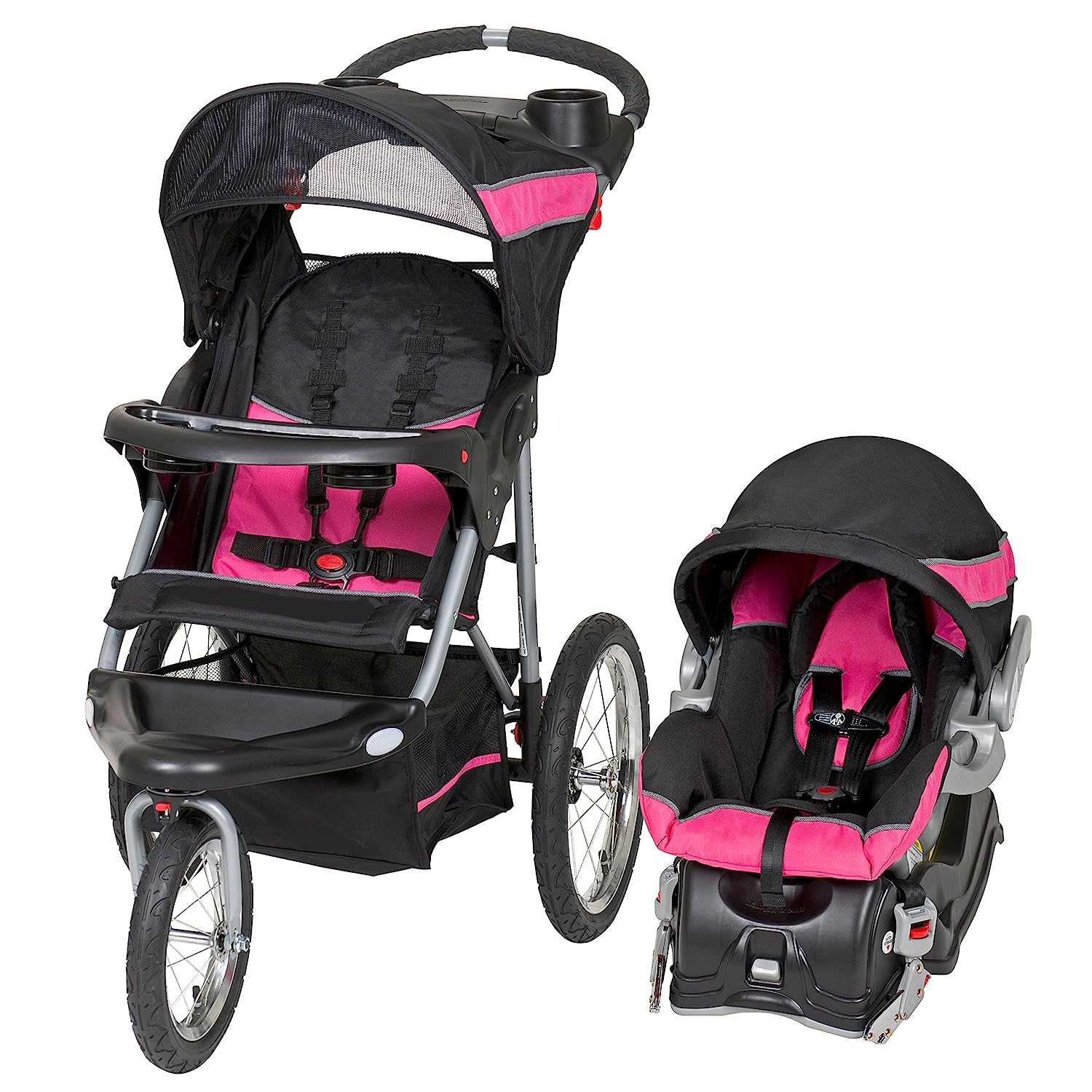 Baby Trend Expedition Jogger Stroller, Phantom, 50 Pounds