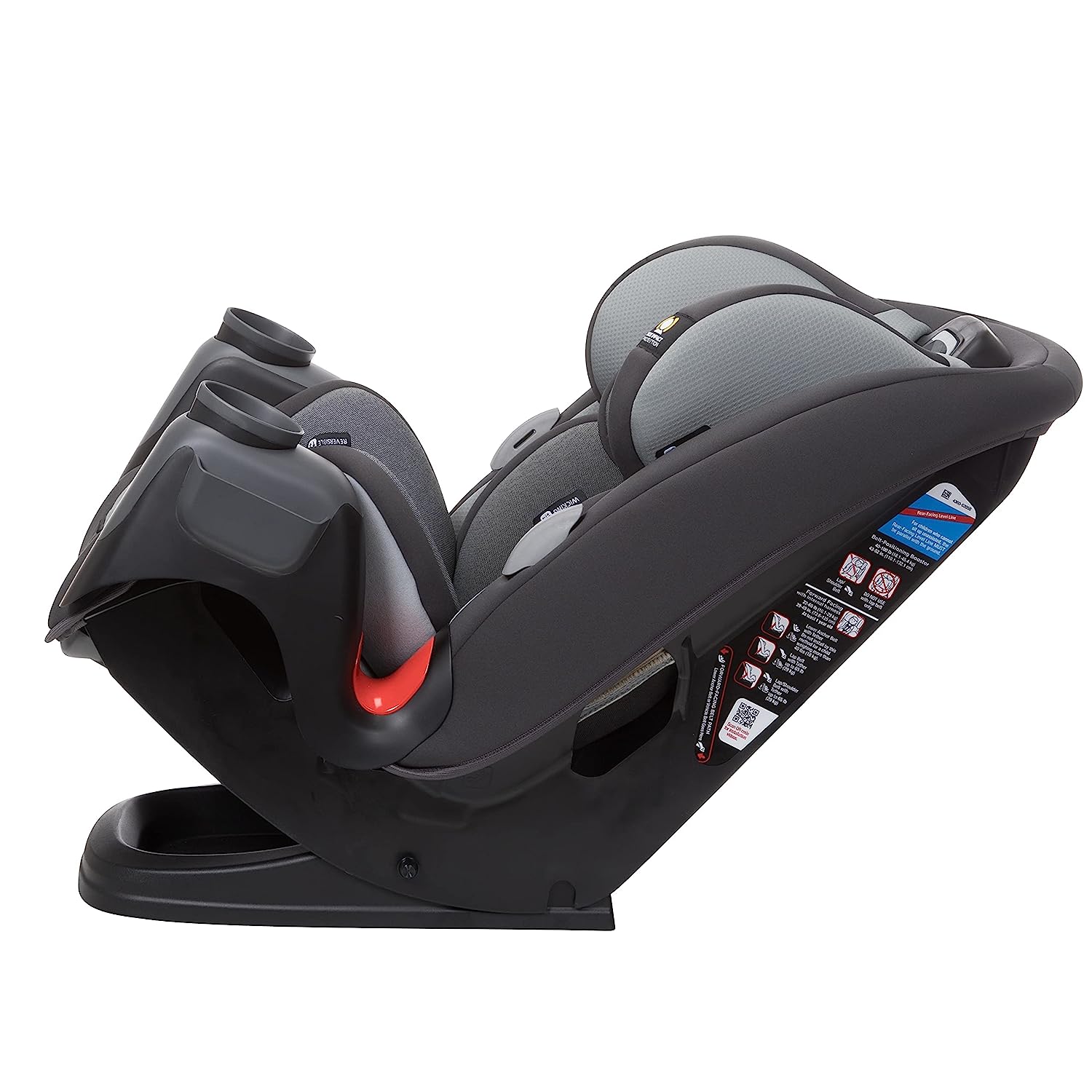 Safety 1st Grow and Go All-in-One Convertible Car Seat, Rear-facing 5-40 pounds, Forward-facing 22-65 pounds, and Belt-positioning booster 40-100 pounds, Carbon Wave