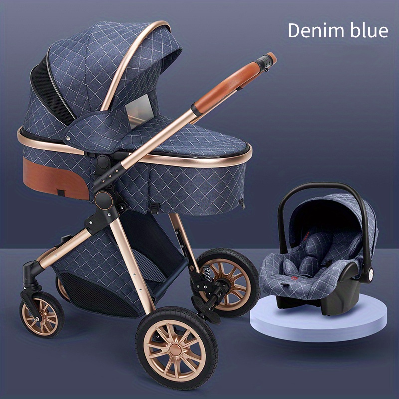 Hot Selling 3-in-1 High Landscape Baby Stroller: The Perfect Gift for Your Little One!