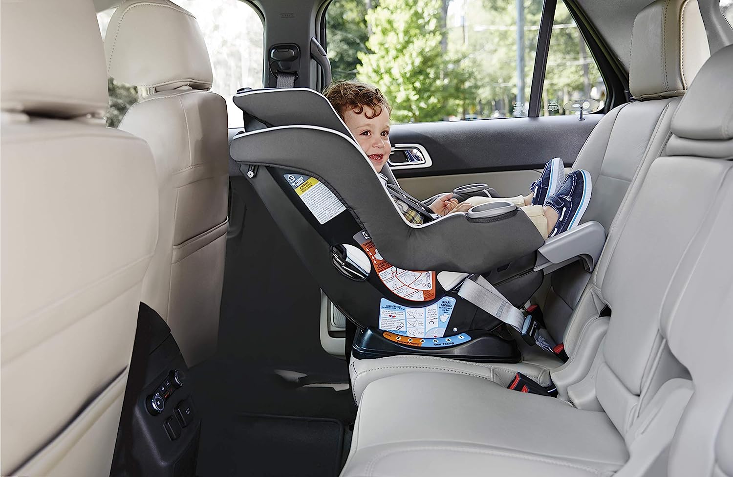 Extend2Fit Convertible Car Seat, Ride Rear Facing Longer with Extend2Fit, Gotham