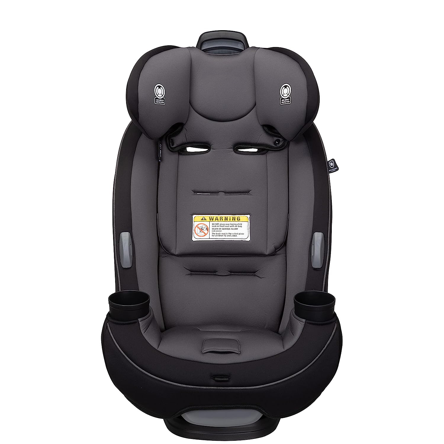 Safety 1st Grow and Go All-in-One Convertible Car Seat, Rear-facing 5-40 pounds, Forward-facing 22-65 pounds, and Belt-positioning booster 40-100 pounds, Carbon Wave