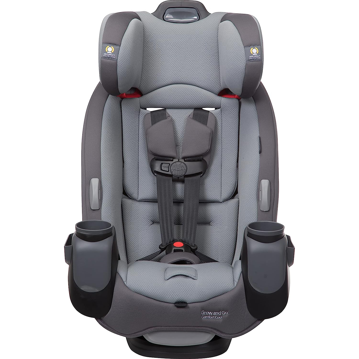 Safety 1st Grow and Go All-in-One Convertible Car Seat, Rear-facing 5-40 pounds, Forward-facing 22-65 pounds, and Belt-positioning booster 40-100 pounds, Carbon Wave