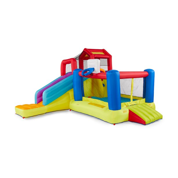 Banzai 2-in1 Slide & Bounce Ultimate Combo Pack Bouncer and Water Parks