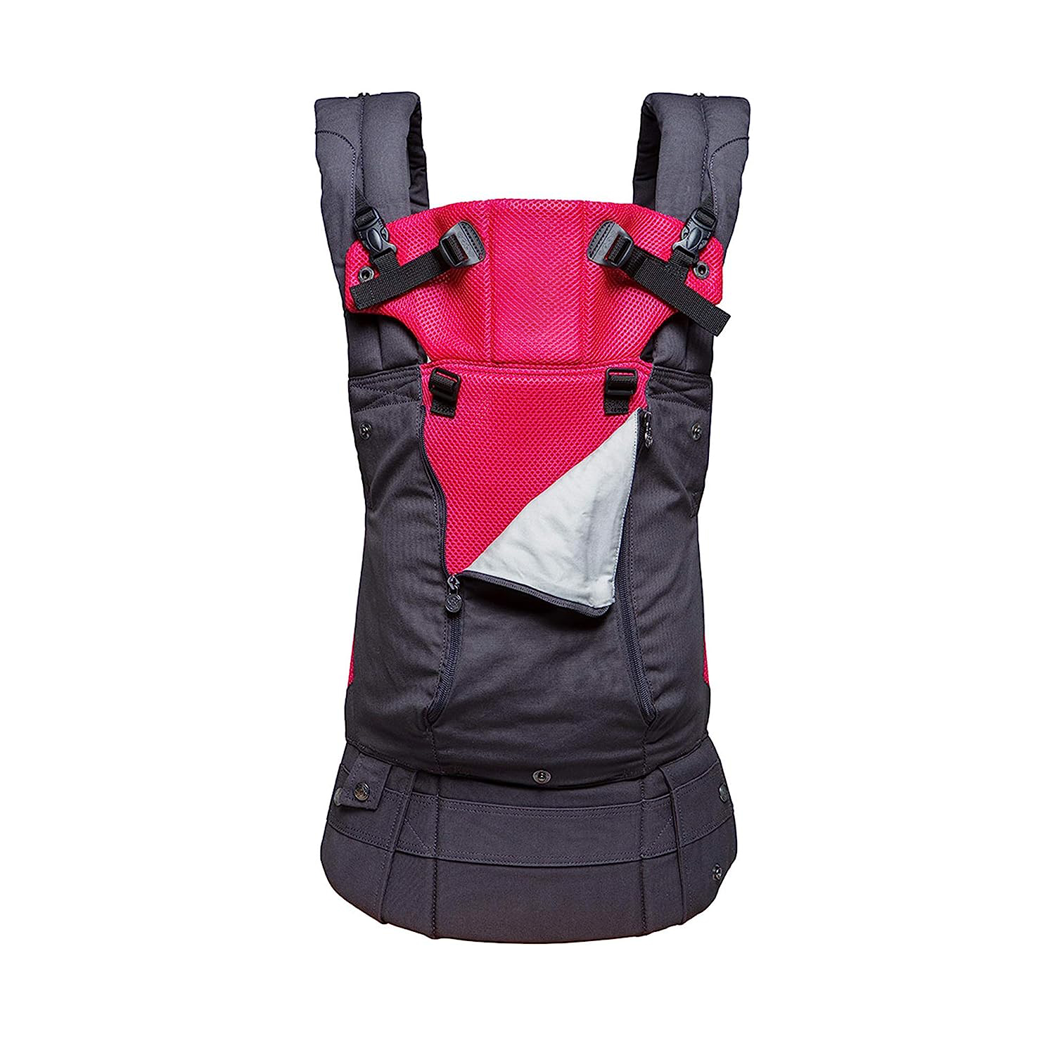 Complete All Seasons Ergonomic 6-in-1 Baby Carrier Newborn to Toddler - with Lumbar Support - for Children 7-45 Pounds - 360 Degree Baby Wearing - Inward & Outward Facing - Stone