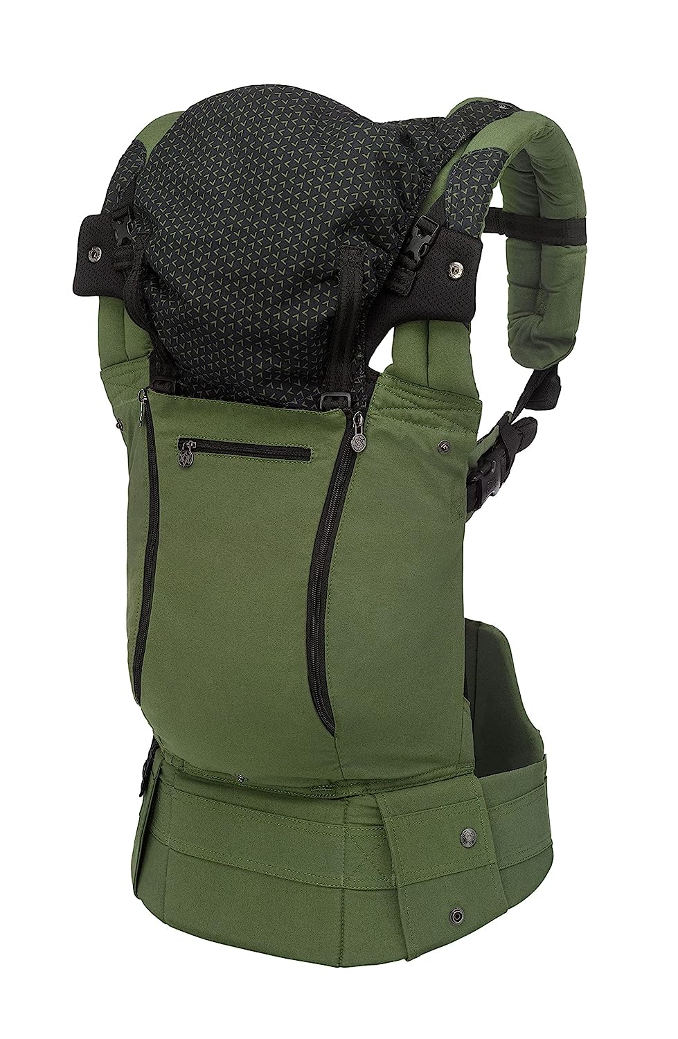 Complete All Seasons Ergonomic 6-in-1 Baby Carrier Newborn to Toddler - with Lumbar Support - for Children 7-45 Pounds - 360 Degree Baby Wearing - Inward & Outward Facing - Stone