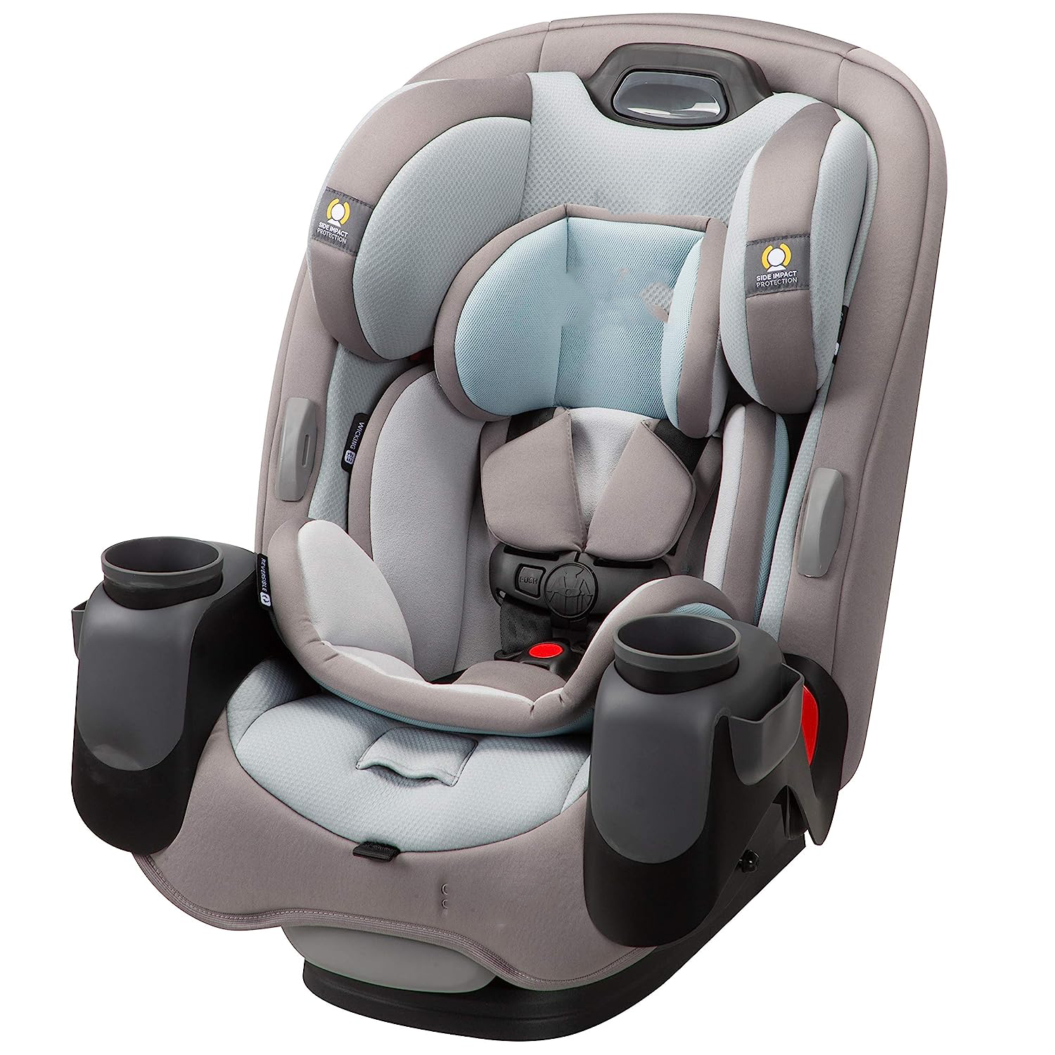 Safety 1st Grow and Go All-in-One Convertible Car Seat, Rear-facing 5-40 pounds, Forward-facing 22-65 pounds, and Belt-positioning booster 40-100 pounds, Carbon Wave