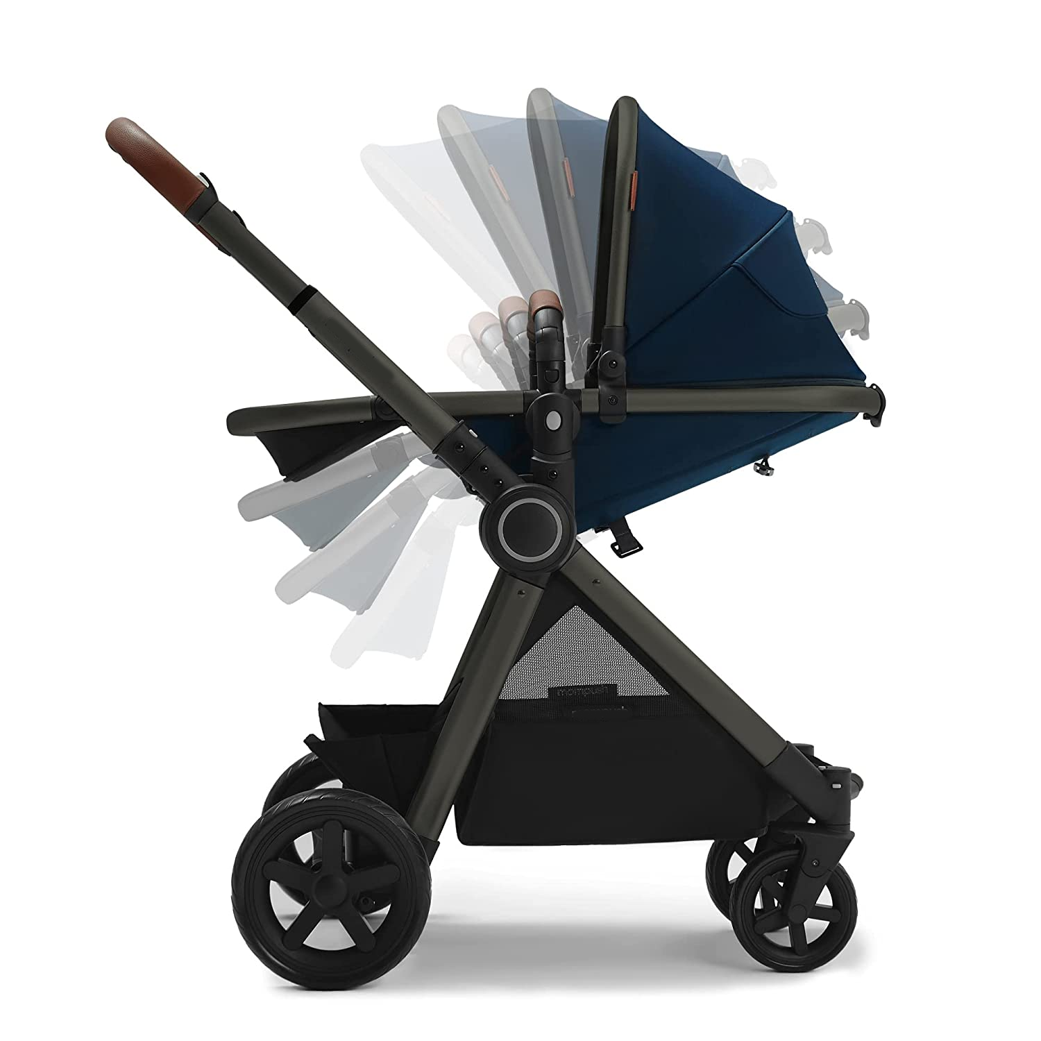 Baby Stroller with Removable Bassinet - Full-Size Baby Strollers for Comfortable Outings with Baby - Toddler Stroller with Reversible Stroller Seat - Smooth Glide Bassinet Stroller