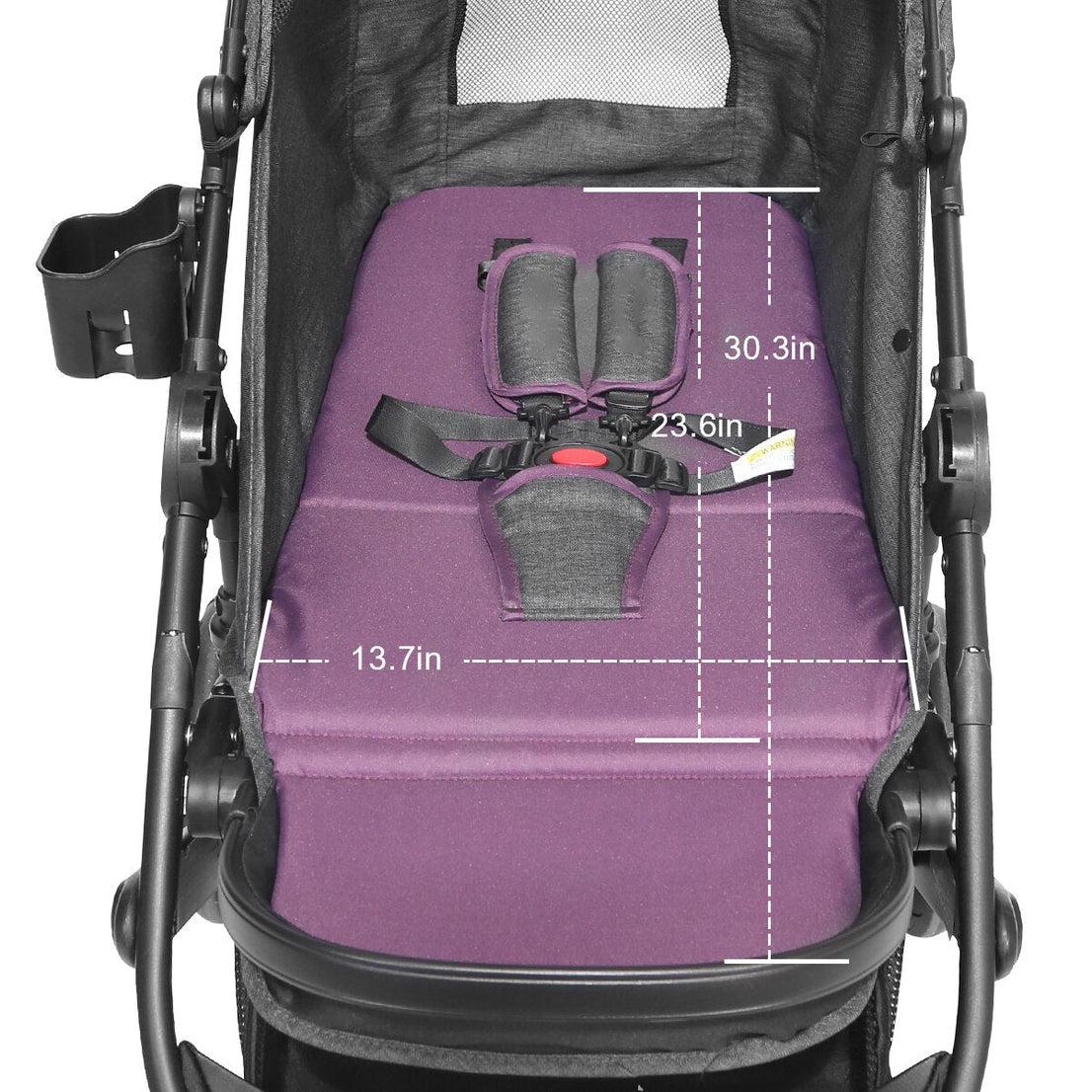 2023 Foldable Lightweight Pushchair Baby Stroller