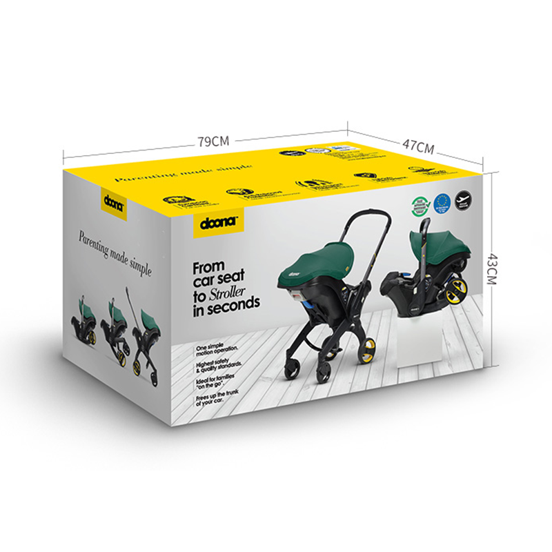 【Christmas discounts 🎄】Newborn 4-in-1 Folding Stroller with One-Touch Car Storage, Infant Car Seat