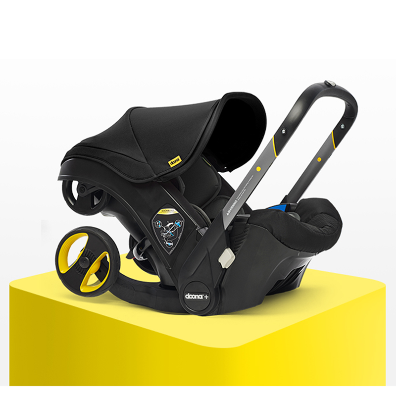 【Christmas discounts 🎄】Newborn 4-in-1 Folding Stroller with One-Touch Car Storage, Infant Car Seat