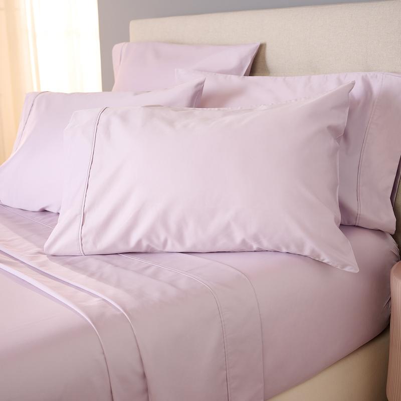 Home Reflections 1200TC Cotton Blend Sateen Sheet Set Pillowcases Durable Fabric