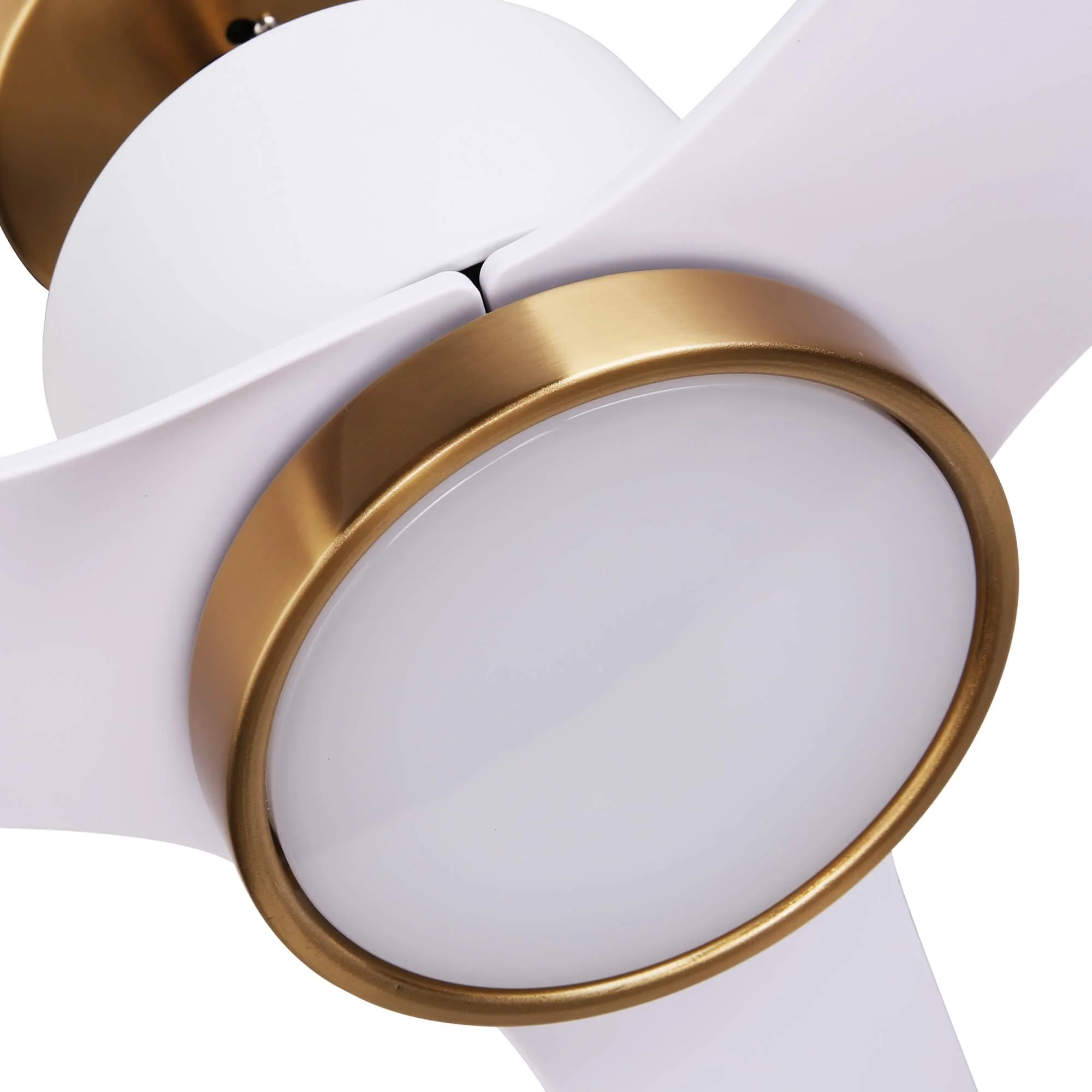 Ovios 52'' Ceiling Fan Reversible 3 Blades with Remote Control Lights, DC Motor