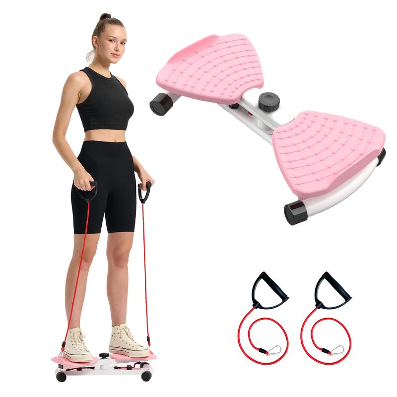 HOTWAVE Waist Twister Machine 300 lbs weighing,Ab Board for Women - Core Workout Equipment, Portable Waist Toner  for Aerobic Exercise - Home Gym Cardio