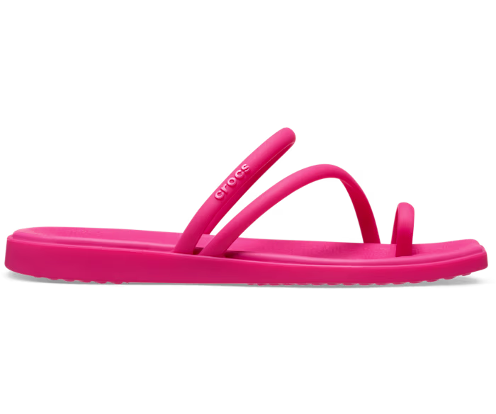 Crocs Women's Miami Toe Loop Sandals, Lightweight Strappy Sandals for the Pool and Beach