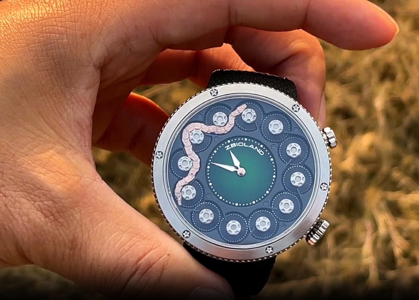 JUMBOLINE original design animal snake king mechanical watch