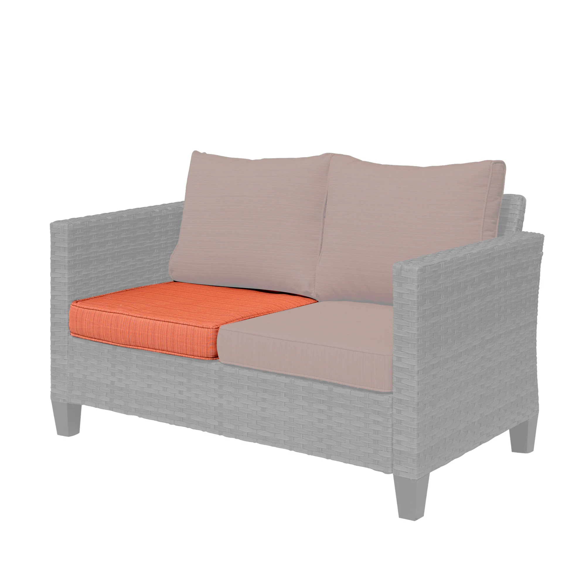 Ovios Vultros Series Replacement Seat, Back, Ottoman Cushion (Refer to the Dimension in Description)