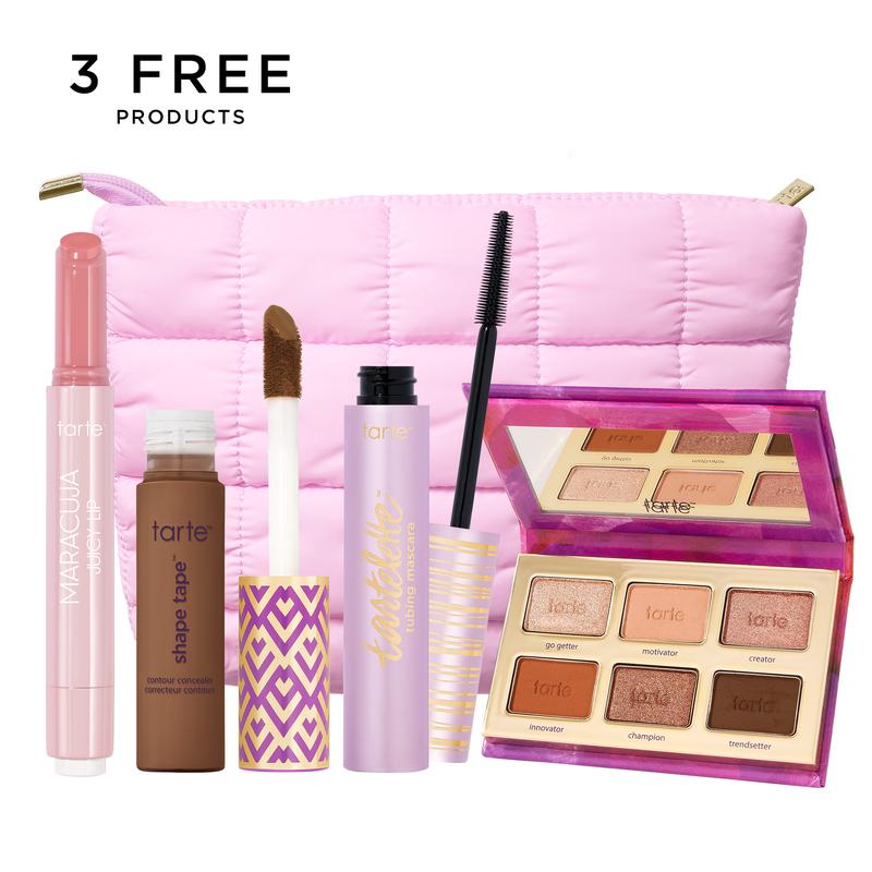 tarte™ TikTok exclusive 5 piece custom kit - viral full face makeup best-sellers
