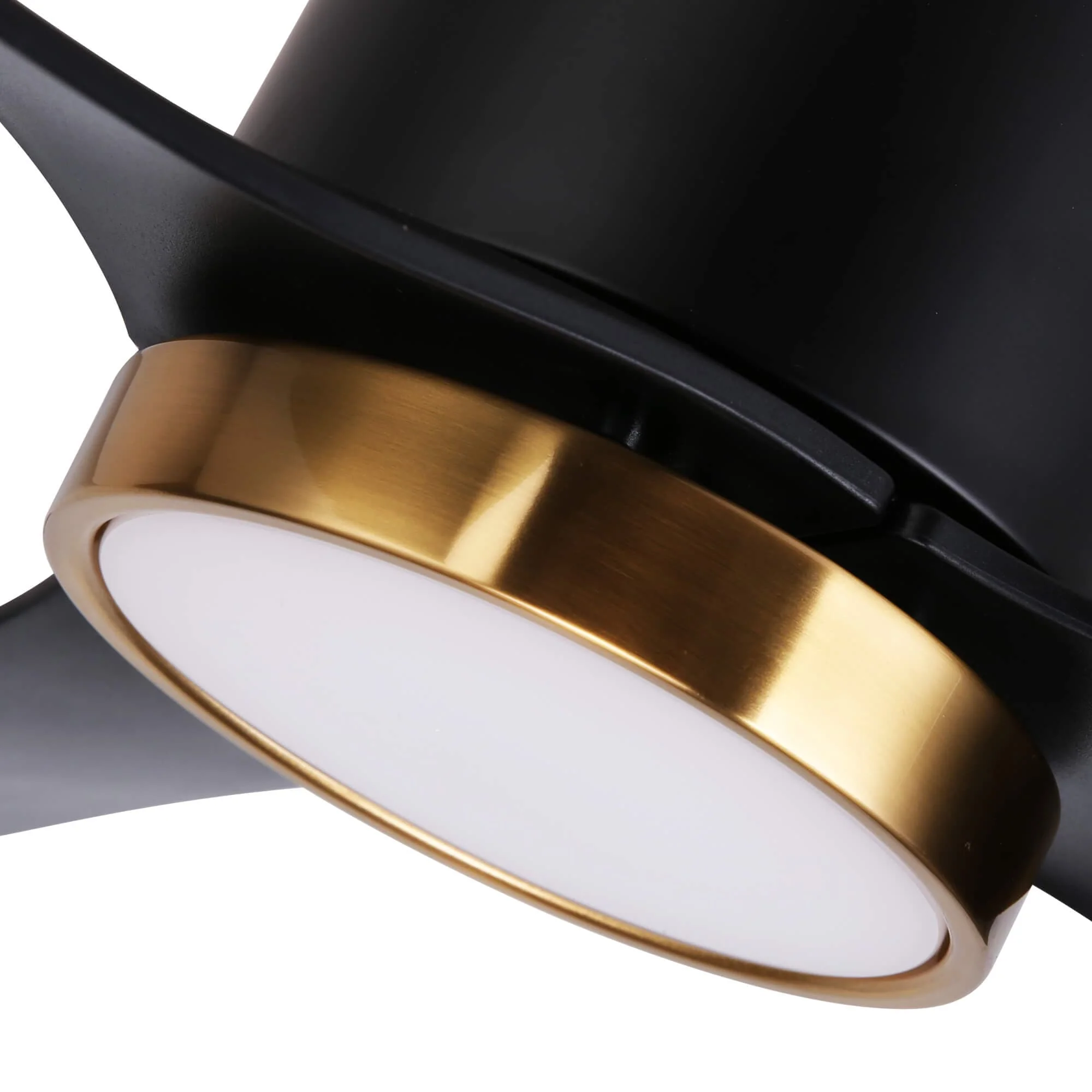 Ovios 52'' Ceiling Fan Reversible 3 Blades with Remote Control Lights, DC Motor