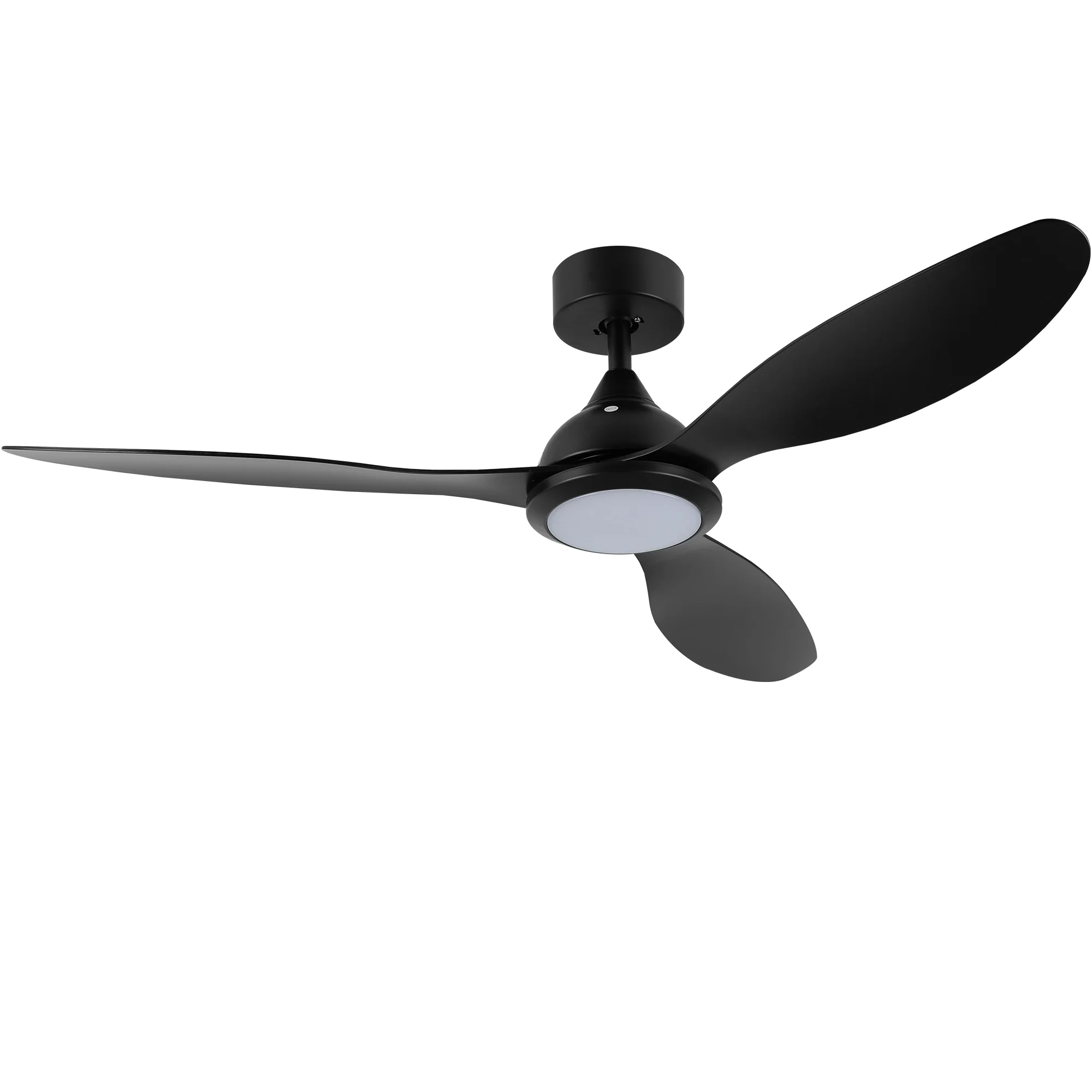 Ovios 52'' Remote Control Ceiling Fan Reversible 3 Blades with LED Light and 6 Wind Speeds, DC Motor