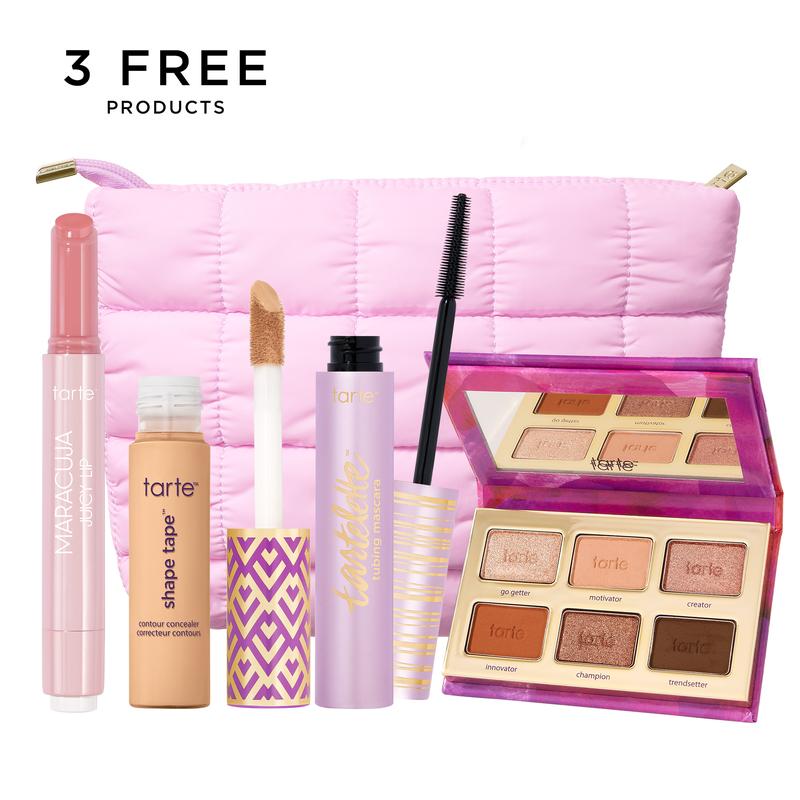 tarte™ TikTok exclusive 5 piece custom kit - viral full face makeup best-sellers