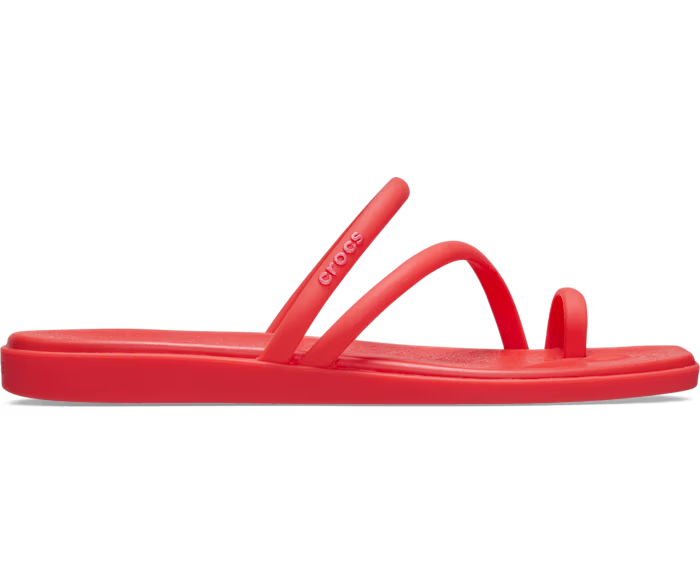 Crocs Women's Miami Toe Loop Sandals, Lightweight Strappy Sandals for the Pool and Beach