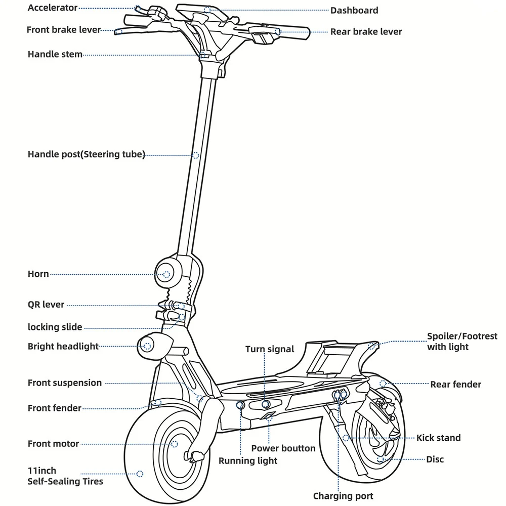 【Christmas discounts 🎄】🚀Dualtron Thunder 2 (EY4) 10,080W Beast Mode High Performance Electric Scooter | ✅72V Dual Motor, Up to 130 km Range | Smart Large Display 🖥