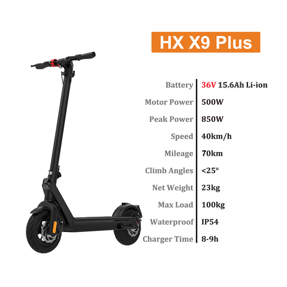 HX X9 Scooter - 25 mph Electric Scooter